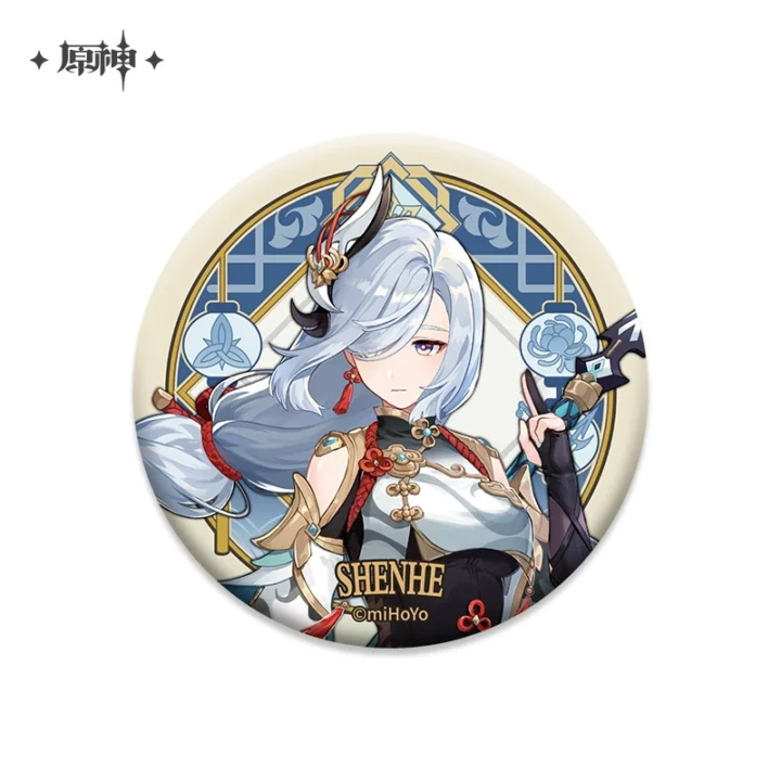 Liyue All Character Badges | Genshin Impact Merch