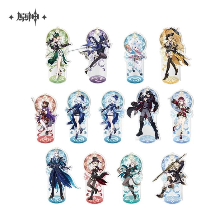 Fontaine All Characters Acrylic Stand | Genshin Impact Merch