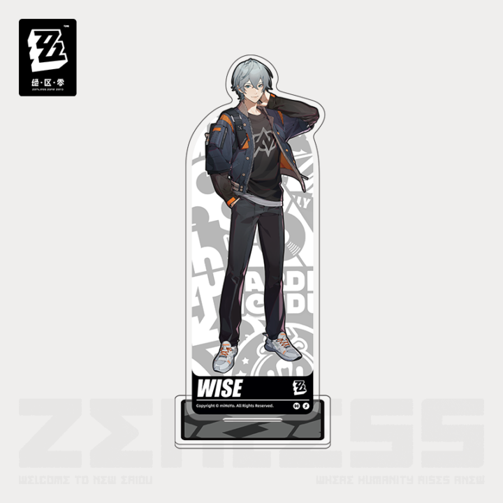 Belle + Wise Acrylic Stand [Random Play] | Zenless Zone Zero Merch