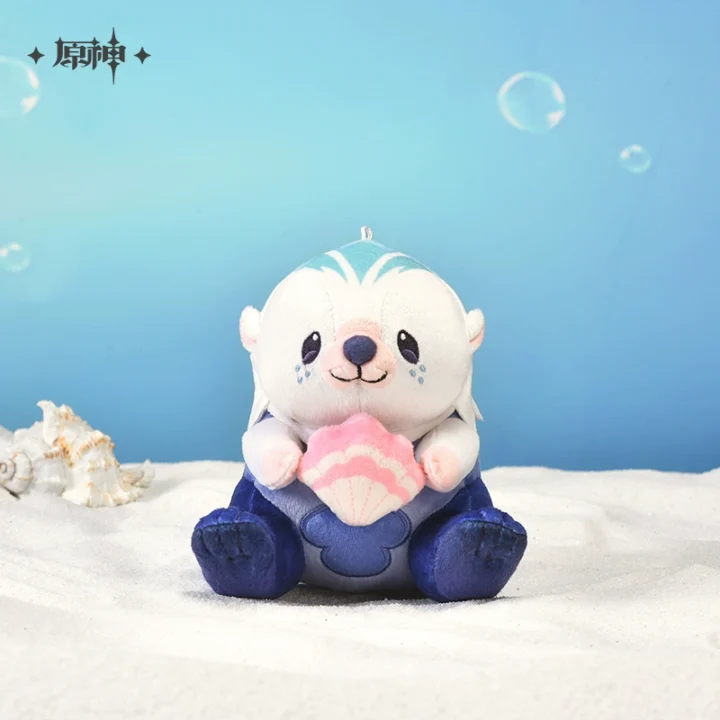 Neuvillette Sea Otter Plush and Keychain | Genshin Impact Merch | Hoyoverse Merch