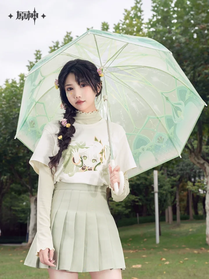 Nahida Impression Transparent Umbrella | Genshin Impact Merch | Hoyoverse Merch