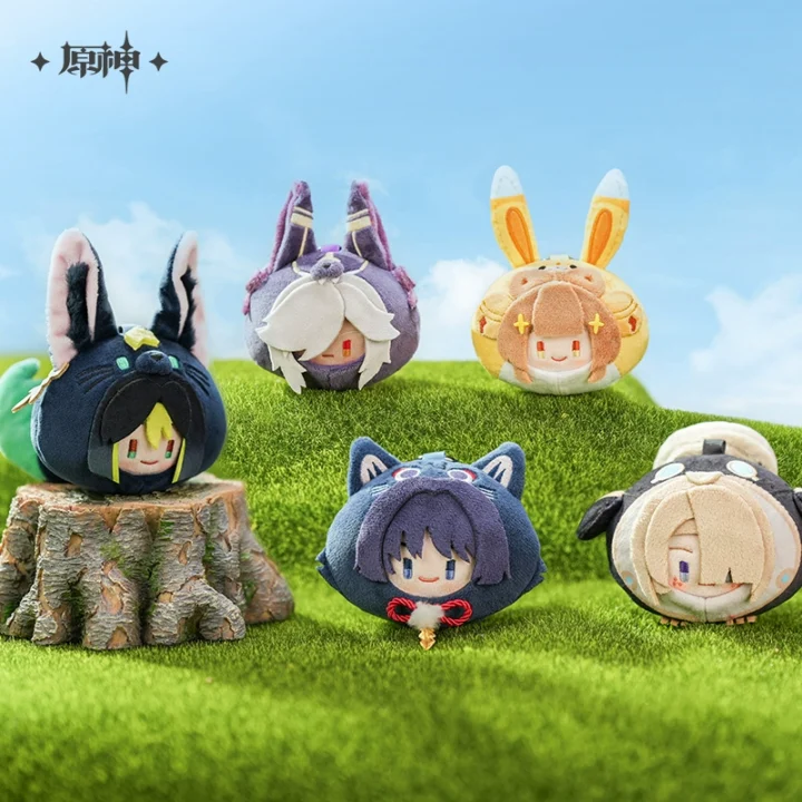 Teyvat Zoo Series Stuffed Balls Plush | Genshin Impact Merch | Hoyoverse Merch