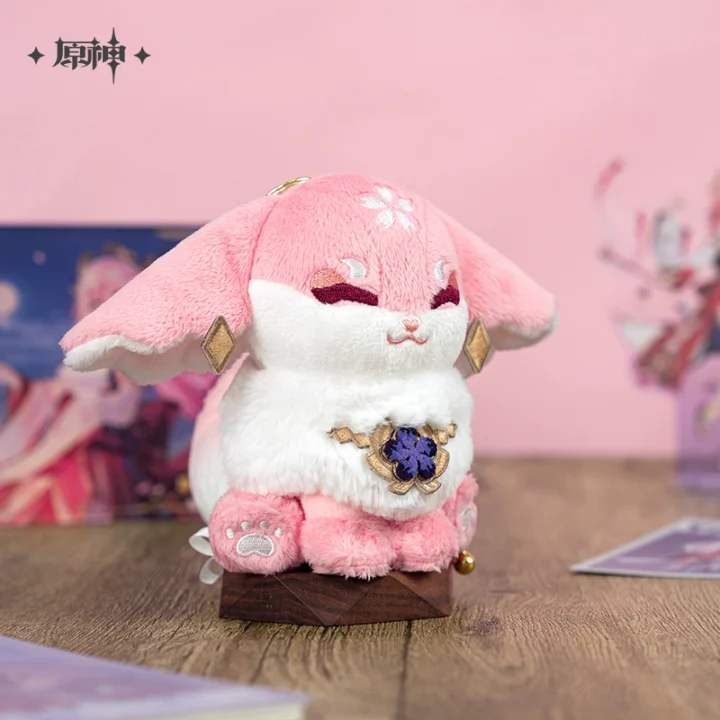 Yae Miko Kitsune Plush Keychain | Genshin Impact Merch | Hoyoverse Merch