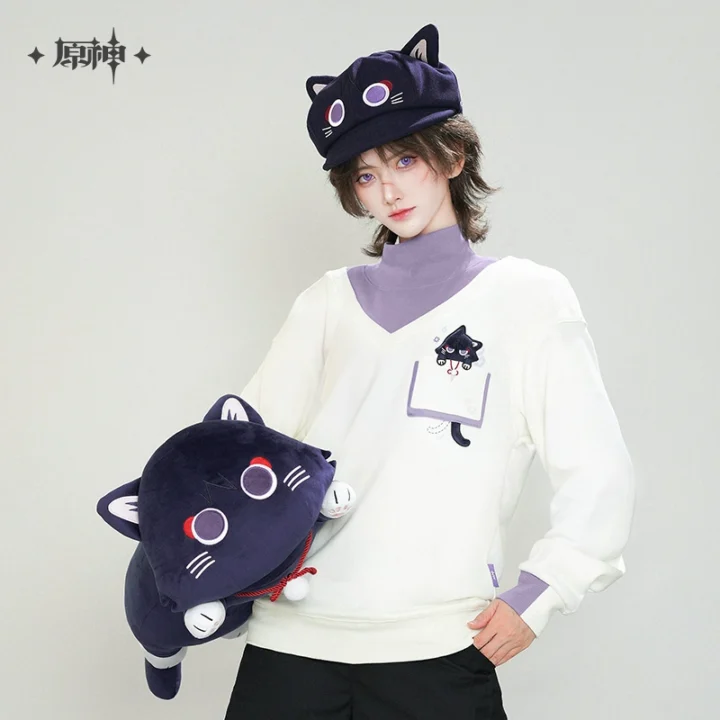 Wanderer Fairytale Cat Keychain Plush + Pillow | Genshin Impact Merch | Hoyoverse Merch