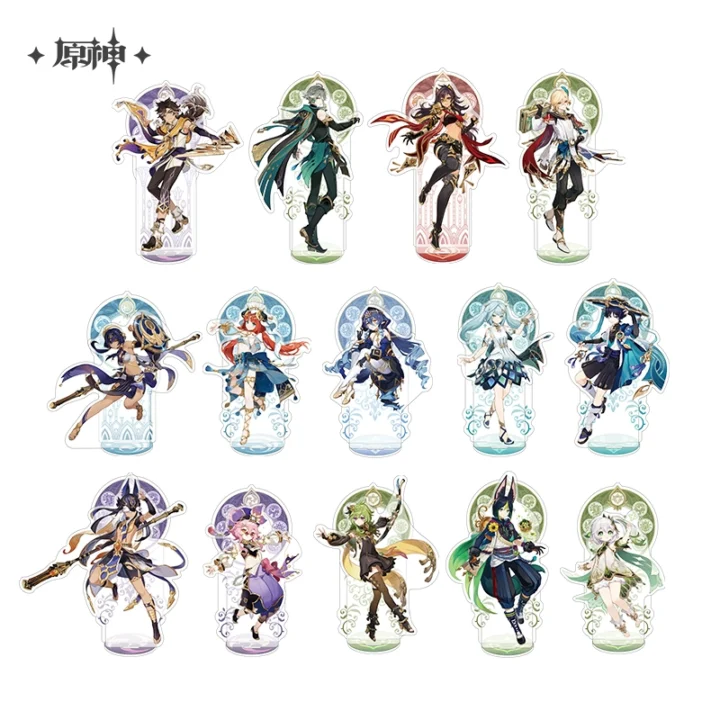 Sumeru All Characters Acrylic Stand | Genshin Impact Merch