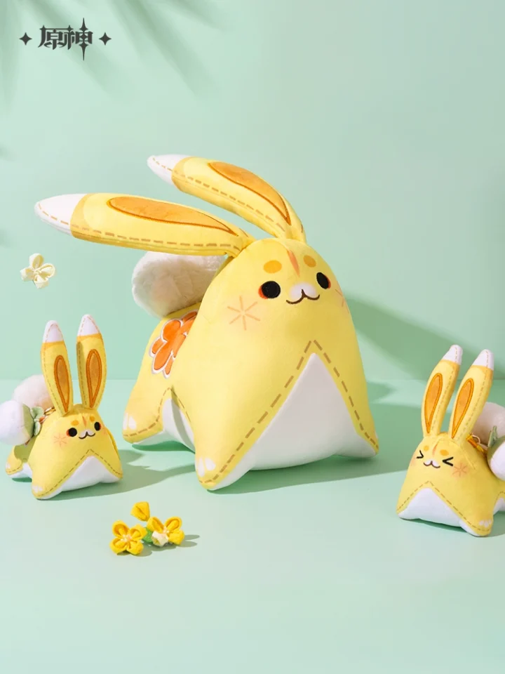 Yaoyao Yuegui Rabbit Scented Plush + Keychain | Genshin Impact Merch