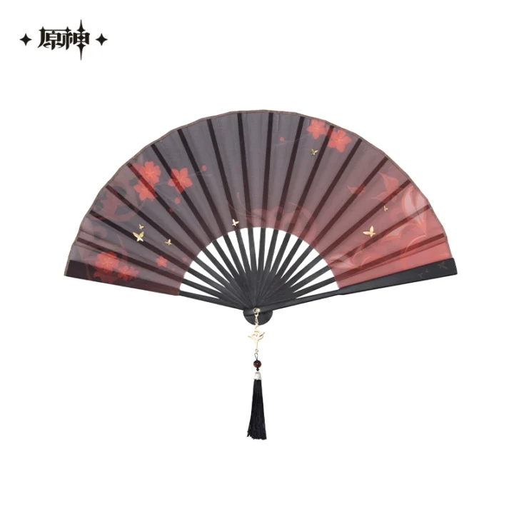 Hu Tao Impression Folding Fan | Genshin Impact Merch | Hoyoverse Merch