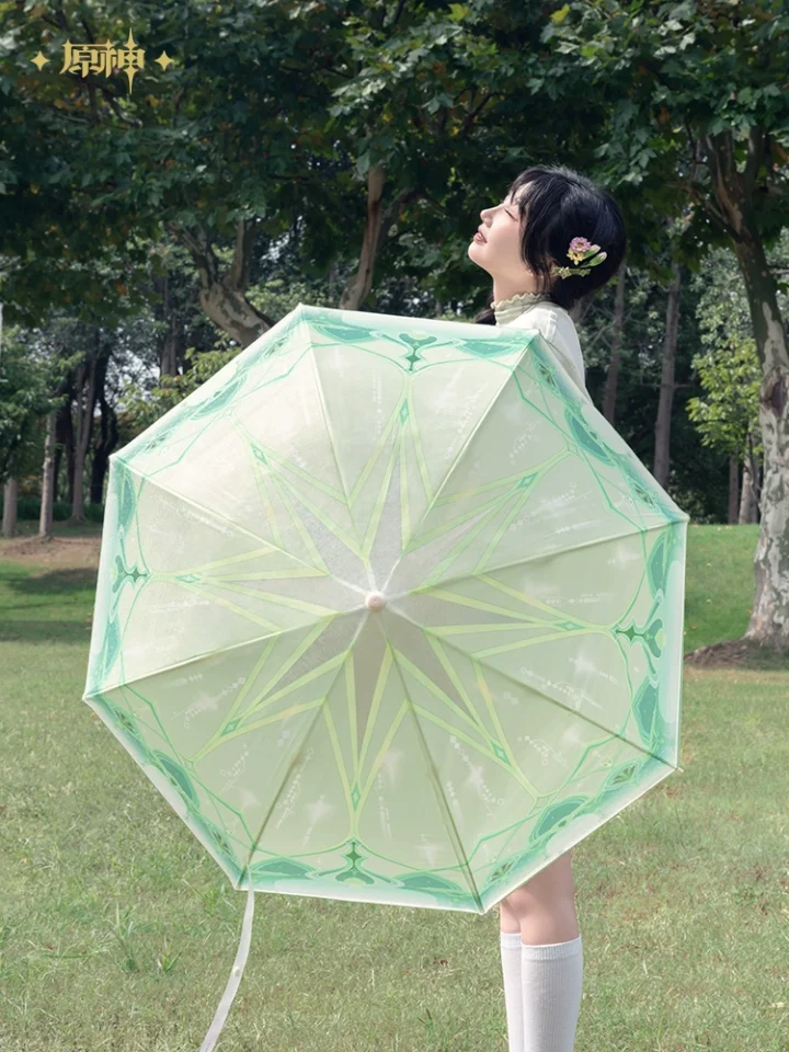 Nahida Impression Transparent Umbrella | Genshin Impact Merch | Hoyoverse Merch