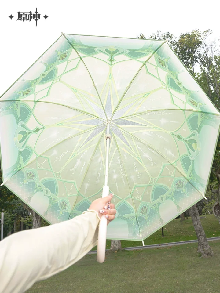 Nahida Impression Transparent Umbrella | Genshin Impact Merch | Hoyoverse Merch