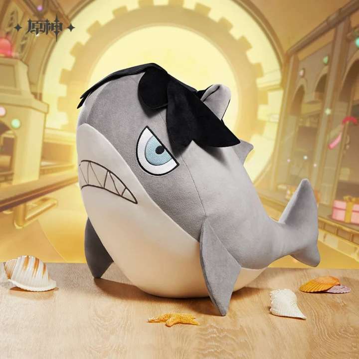 Wriothesley Shark Plush - Teyvat Zoo Series | Genshin Impact Merch