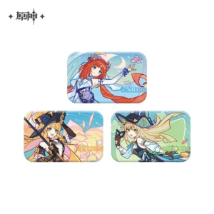 Summertide Scales and Tales Acrylic Stand and Badge | Genshin Impact