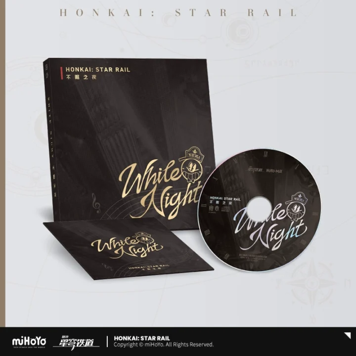 White Night Physical CD Album | Honkai : Star Rail