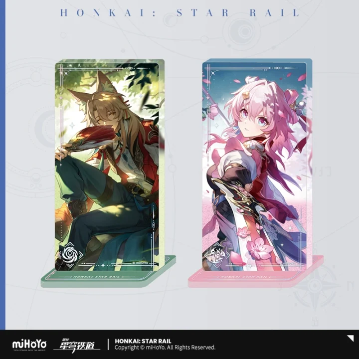 Light Cone Acrylic Quicksand Stand | Honkai : Star Rail