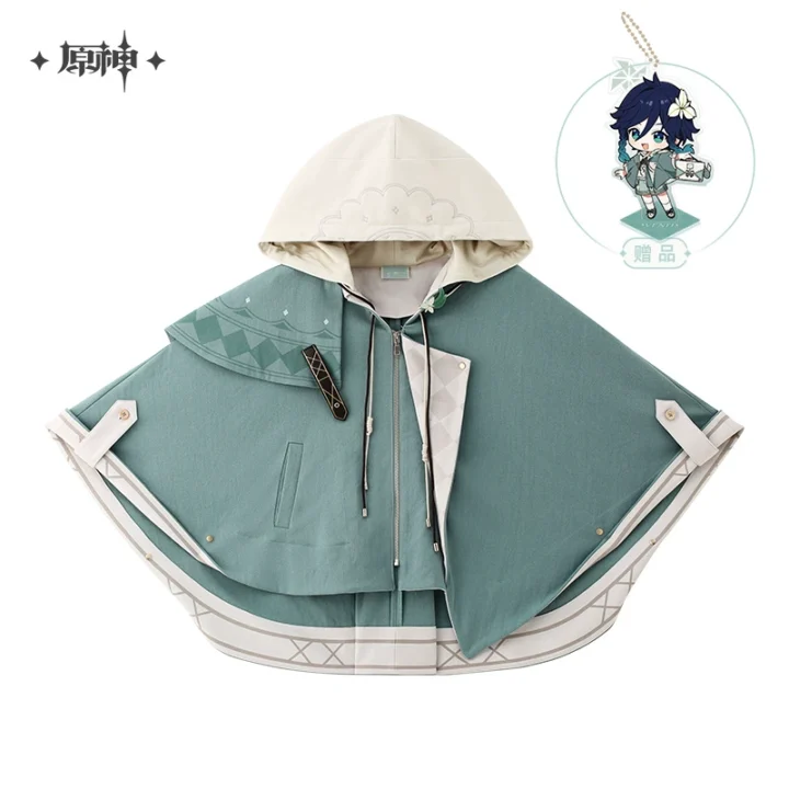 Venti Impression Hooded Cape | Genshin Impact