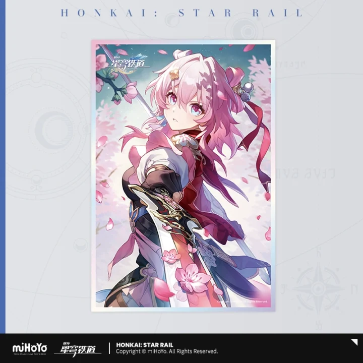 Light Cone Acrylic Paper | Honkai : Star Rail