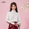 Yae Miko Impression Long Sleeve Button Shirt | Genshin Impact