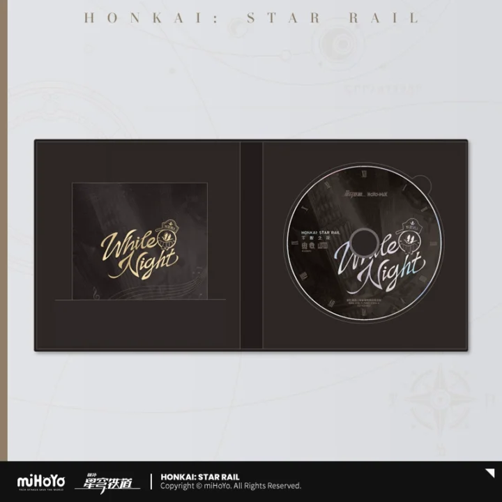 White Night Physical CD Album | Honkai : Star Rail