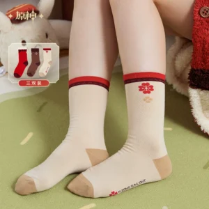 Klee Impression Socks Set of 3 Pairs | Genshin Impact