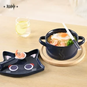 Wanderer Fairytale Cat Ceramic Tableware Set | Genshin Impact