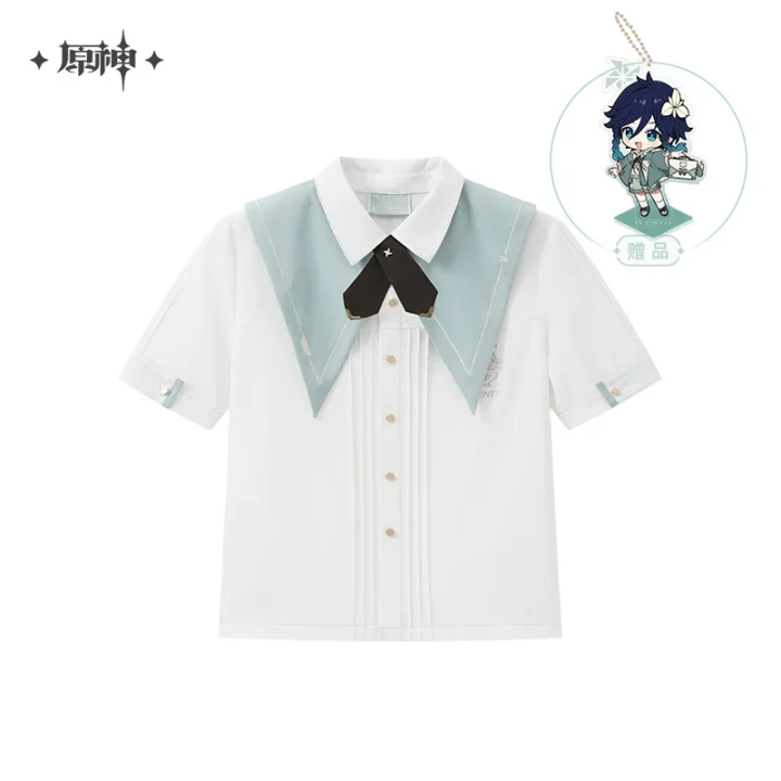 Venti Impression Short Sleeved Shirt | Genshin Impact