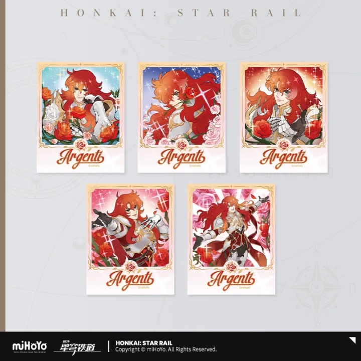 Argenti Pure Beauty Film Card Set | Honkai : Star Rail