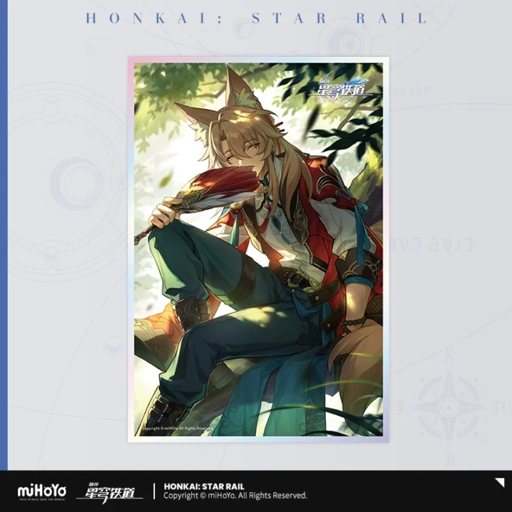 Light Cone Acrylic Paper | Honkai : Star Rail