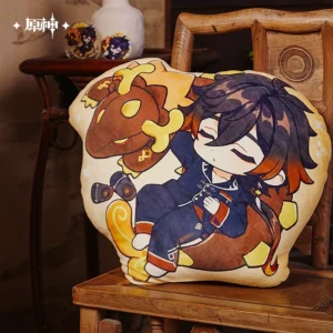 Zhongli Impression Chibi Edition Pillow | Genshin Impact