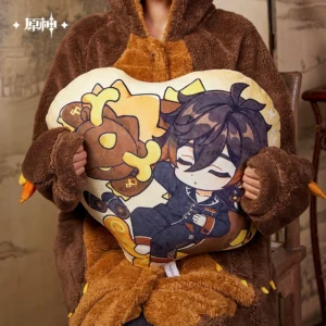 Zhongli Impression Chibi Edition Pillow | Genshin Impact