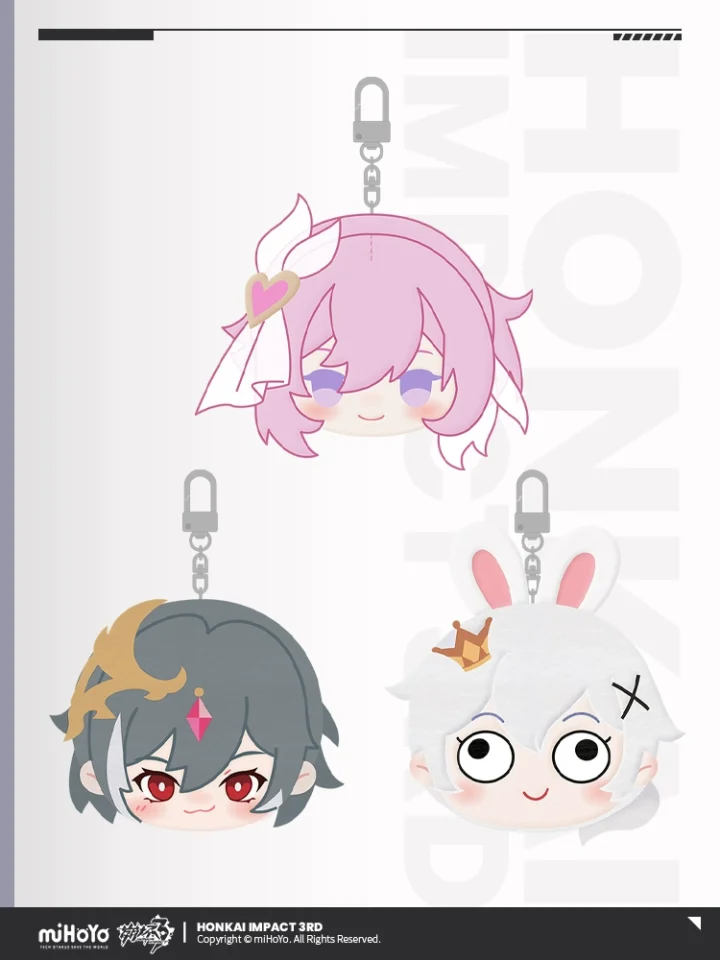 Voice Plush Keychain | Honkai Impact 3rd