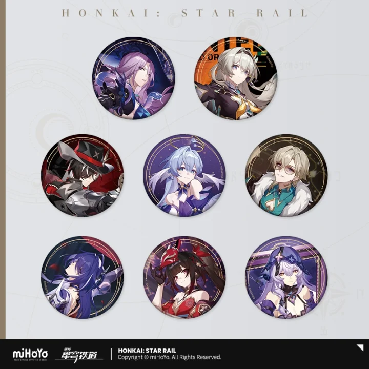 All-Stars Invitate Series Badge - Model Showcase Photo New | Honkai: Star Rail Merch
