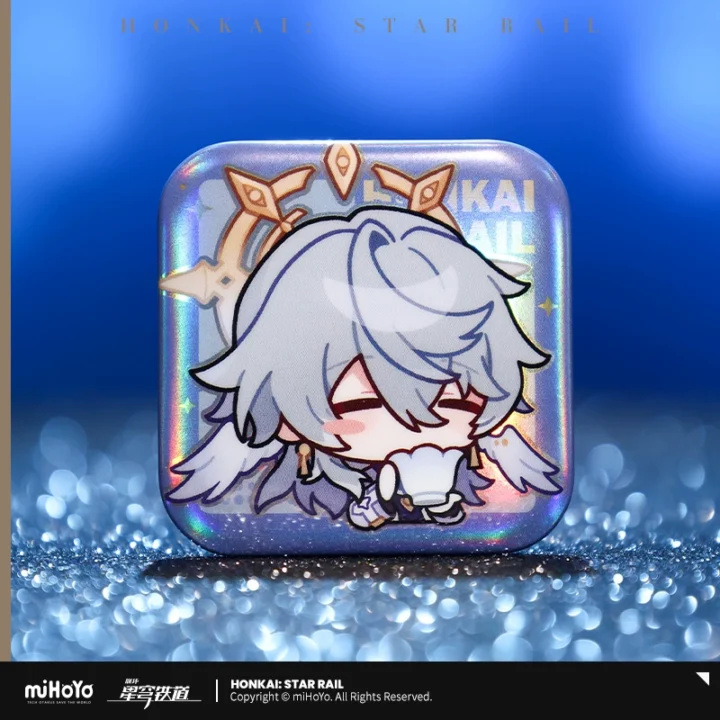 Pom-Pom Gallery Series Square Badges - Robin Model Showcase Photo | Honkai: Star Rail Merch