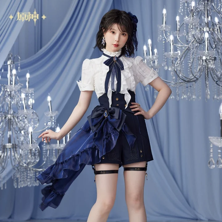 Furina Impression Waisted Blouse | Genshin Impact - Image 2