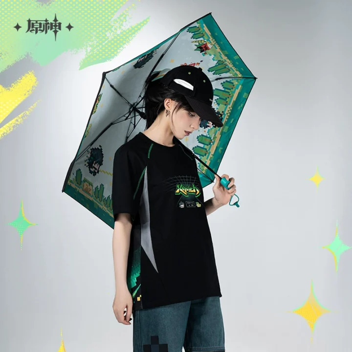 Ten Thousand Flames and Foothills Series Kinich Umbrella | Genshin Impact - Image 4