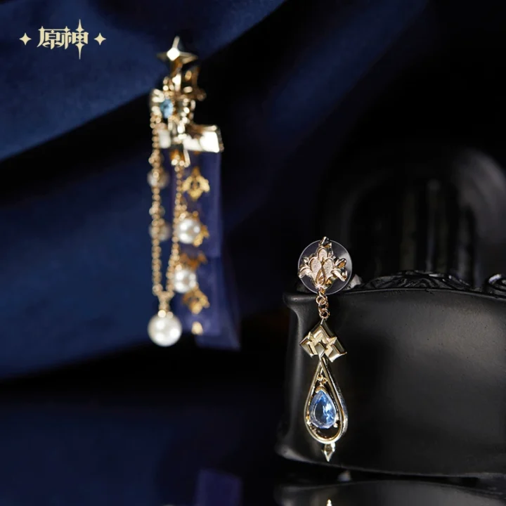 Furina Impression Earrings / Ear Cuffs | Genshin Impact - Image 4