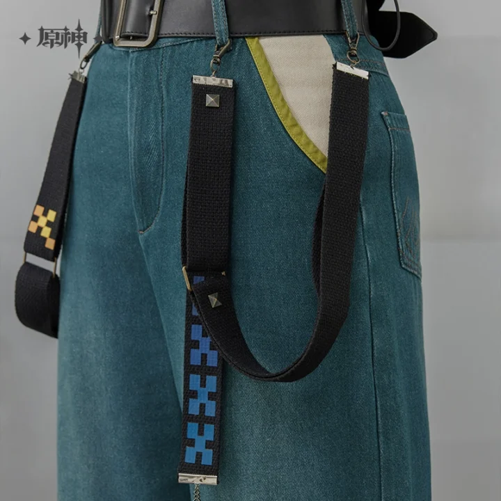 Kinich Impression Detachable Cargo Jeans/Shorts | Genshin Impact - Image 5