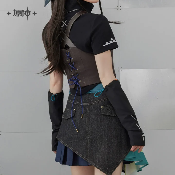 Kinich Impression Cropped Vest | Genshin Impact - Image 3