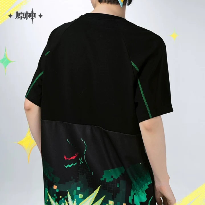 Ten Thousand Flames and Foothills Series Kinich T-Shirt | Genshin Impact - Image 4