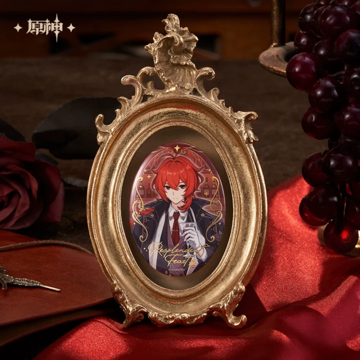 Resplendent Feast Diluc Merch | Genshin Impact
