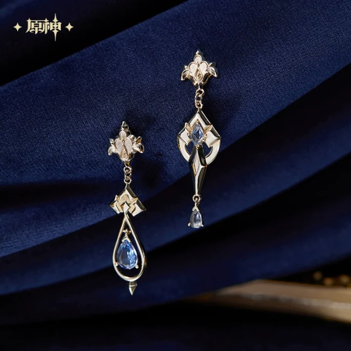 Furina Impression Earrings / Ear Cuffs | Genshin Impact - Image 2