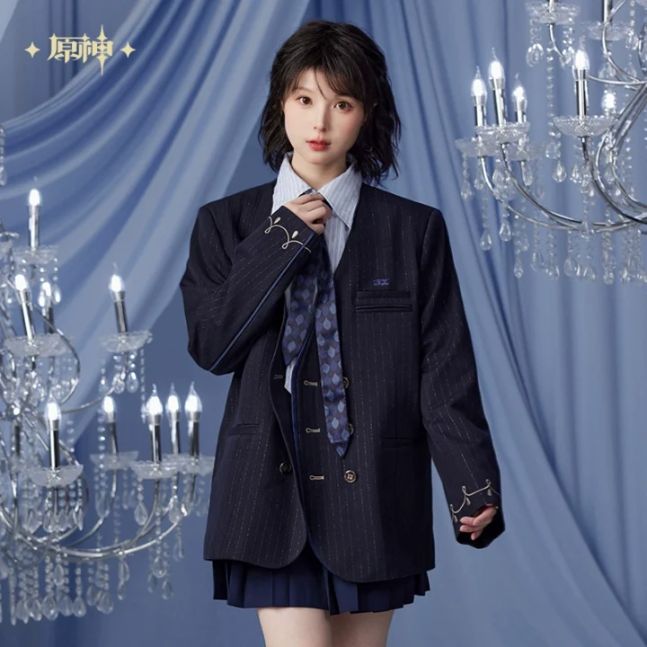 Furina Impression Casual Jacket | Genshin Impact - Image 4