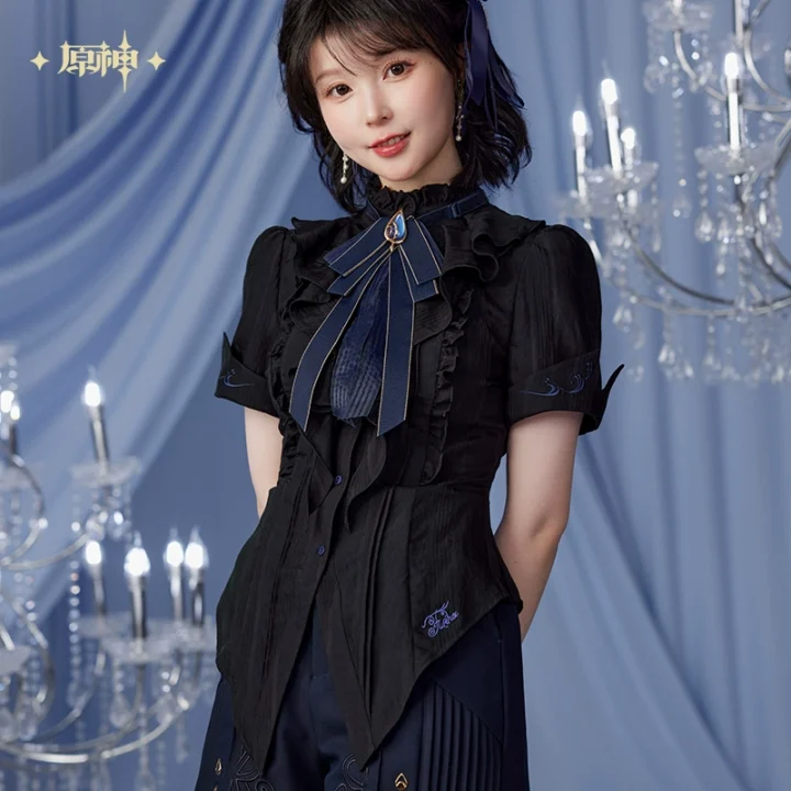 Furina Impression Waisted Blouse | Genshin Impact - Image 4