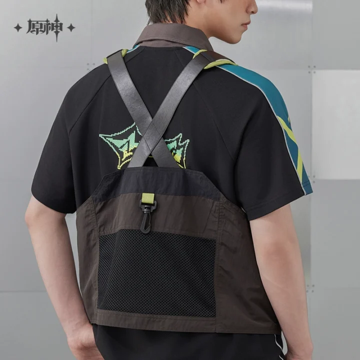 Kinich Impression Outdoor Cargo Vest | Genshin Impact - Image 2