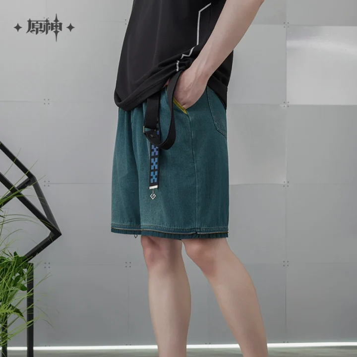 Kinich Impression Detachable Cargo Jeans/Shorts | Genshin Impact - Image 3