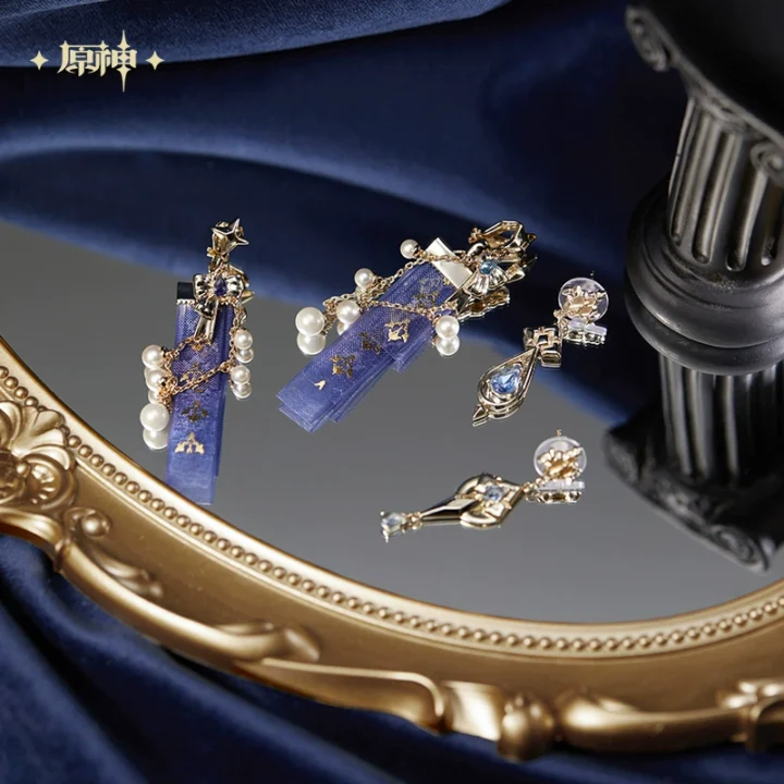 Furina Impression Earrings / Ear Cuffs | Genshin Impact - Image 3