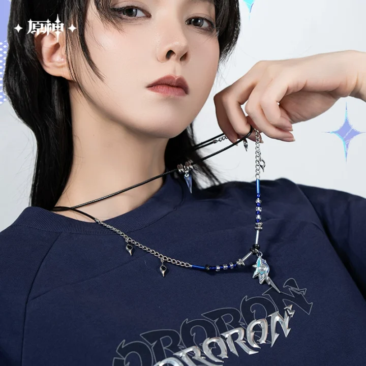Ten Thousand Flames and Foothills Series Ororon Double Necklace | Genshin Impact - Image 3