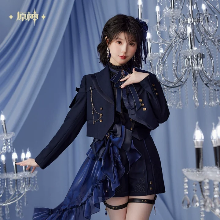 Furina Impression Cropped Jacket | Genshin Impact - Image 2