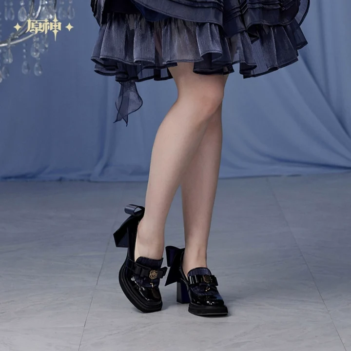 Furina Impression Mid-Heel Loafers | Genshin Impact - Image 5
