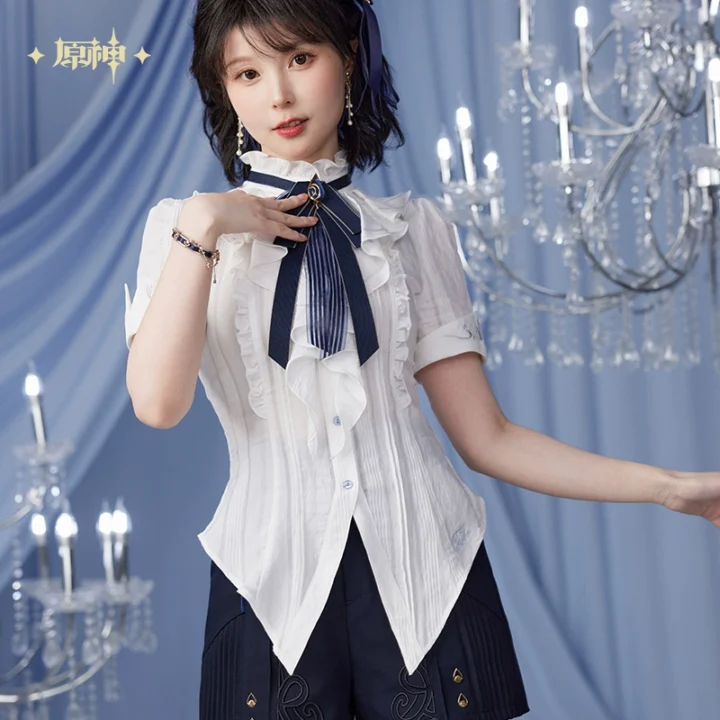 Furina Impression Waisted Blouse | Genshin Impact