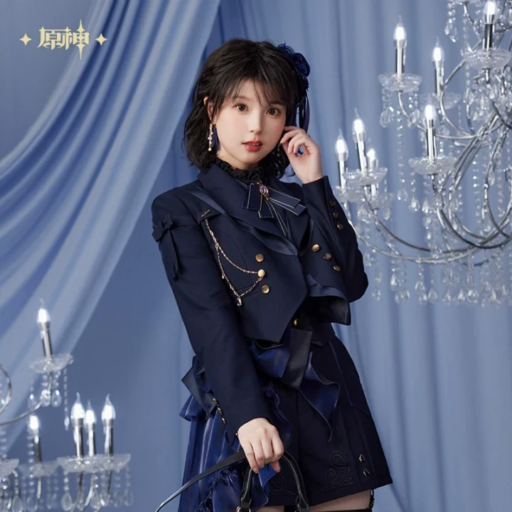 Furina Impression Cropped Jacket | Genshin Impact - Image 4
