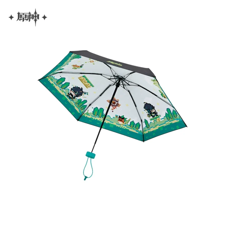 Ten Thousand Flames and Foothills Series Kinich Umbrella | Genshin Impact - Image 5